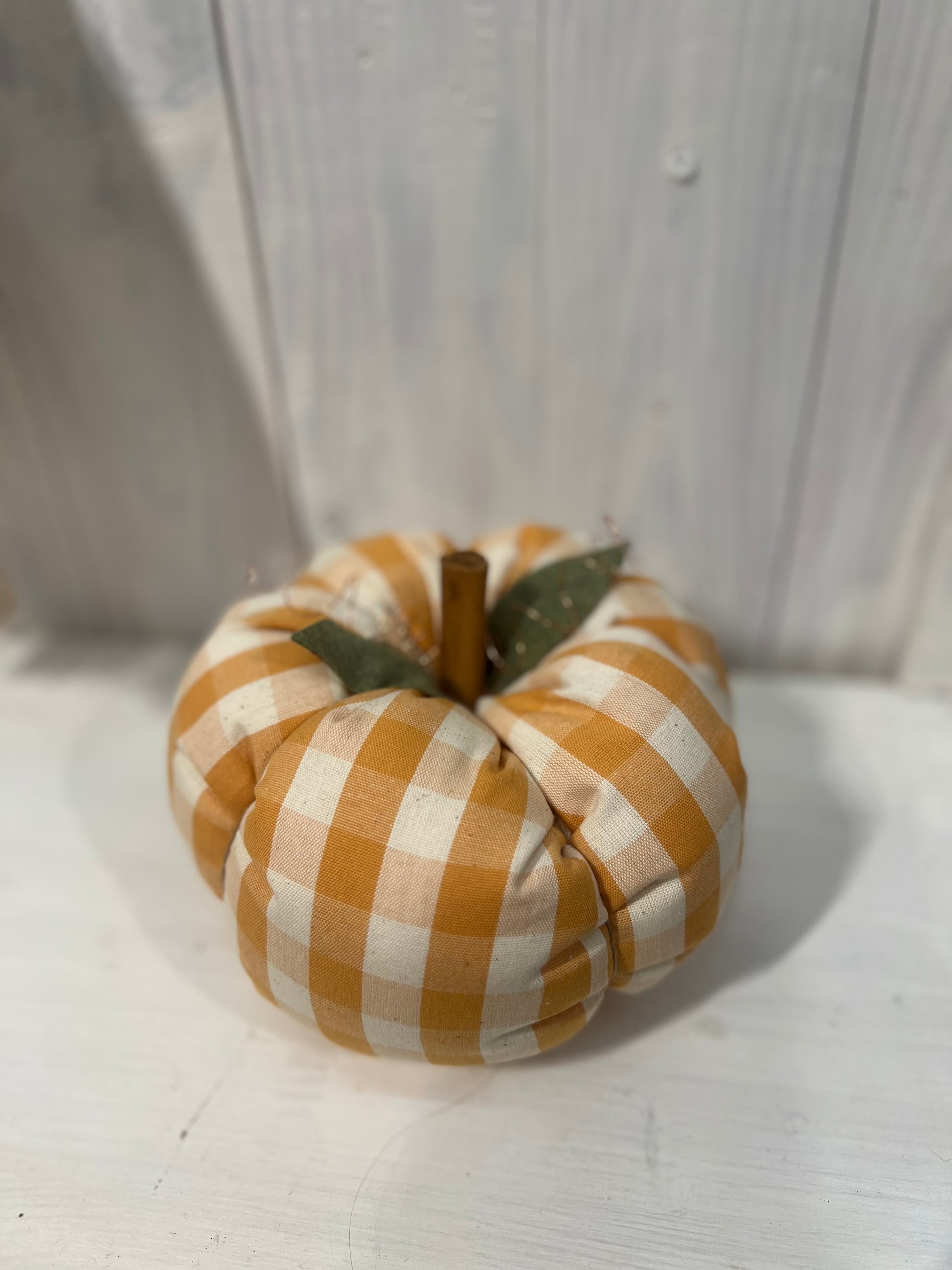 Zucca - Zucca in stoffa - Zucca decorativa - Decorazioni autunnali - Decorazioni per la casa - Zucca con Cannella - Piacevolmente Country di Rosi Maria Cristina