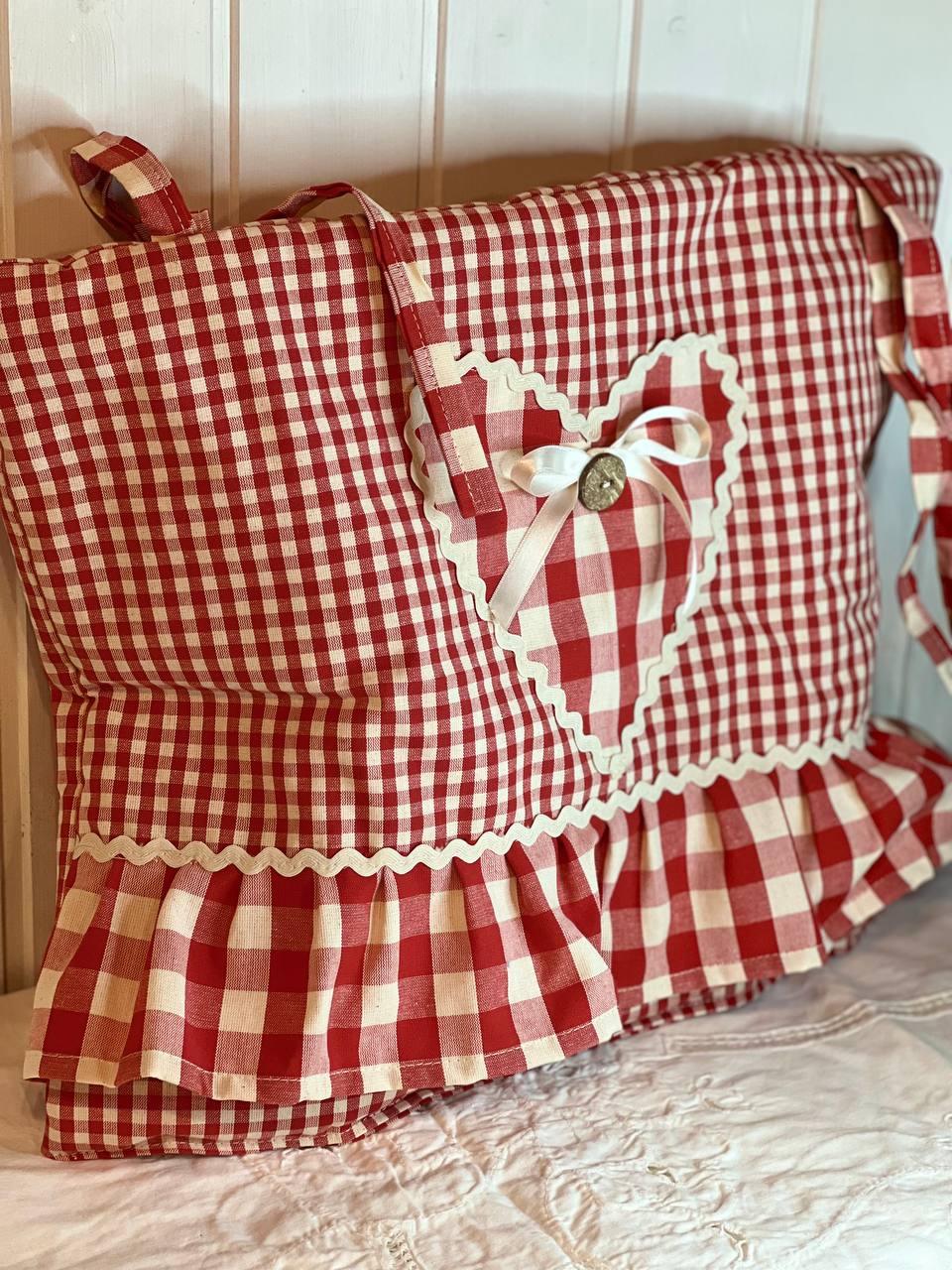 Copriforno con decorazione fatto a mano - Pezzo Unico - Disponibile in diversi colori - Piacevolmente Country di Rosi Maria Cristina - Copriforno
