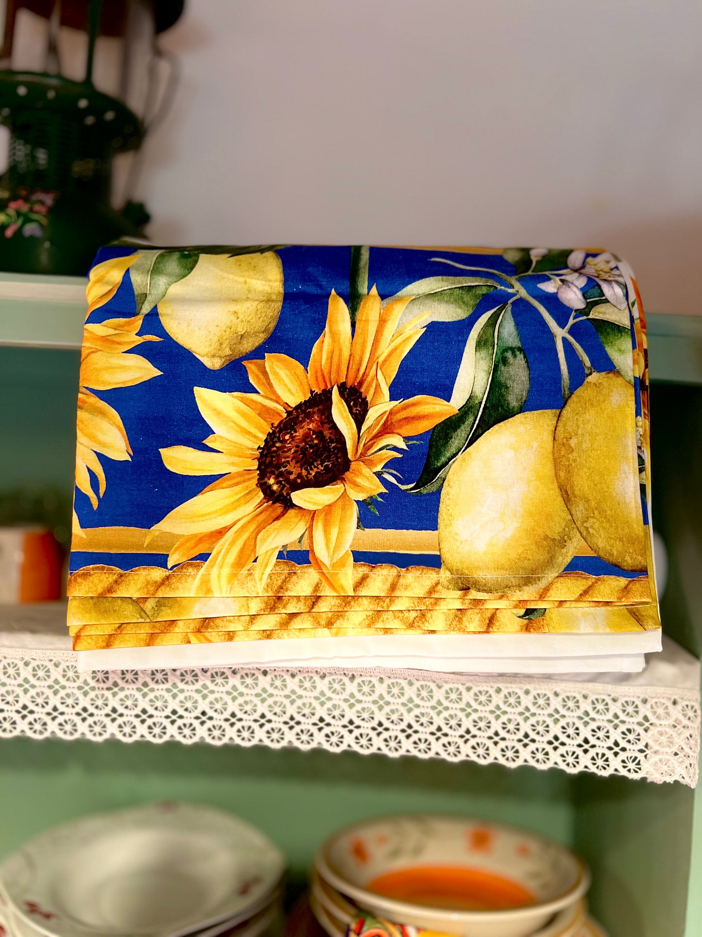 Tovglia estiva limited edition - Pezzo Unico - Piacevolmente Country di Rosi Maria Cristina