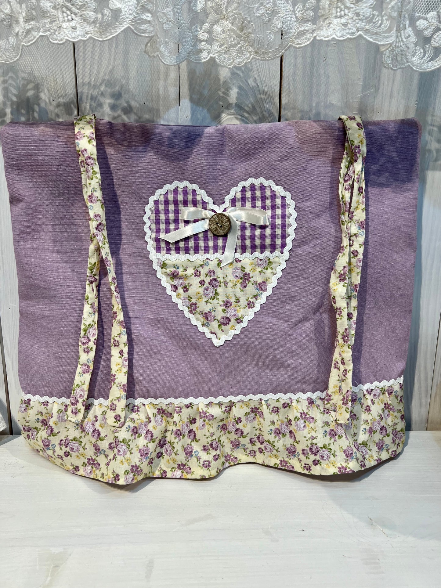 Copriforno con decorazione fatto a mano - Pezzo Unico - Disponibile in diversi colori - Piacevolmente Country di Rosi Maria Cristina