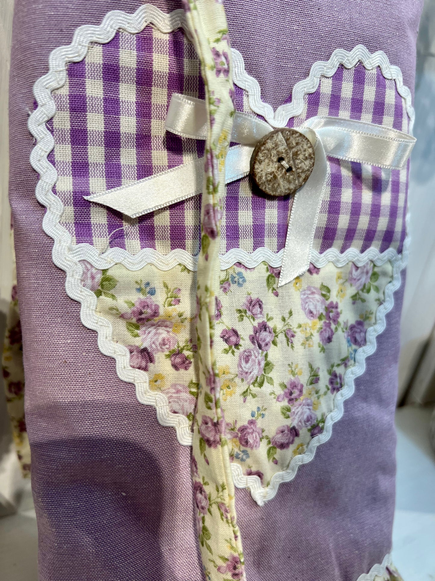 Copriforno con decorazione fatto a mano - Pezzo Unico - Disponibile in diversi colori - Piacevolmente Country di Rosi Maria Cristina
